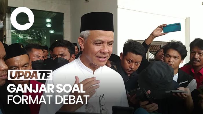 Ganjar Minta Ruang Tanya Jawab Paslon Diperbanyak saat Debat