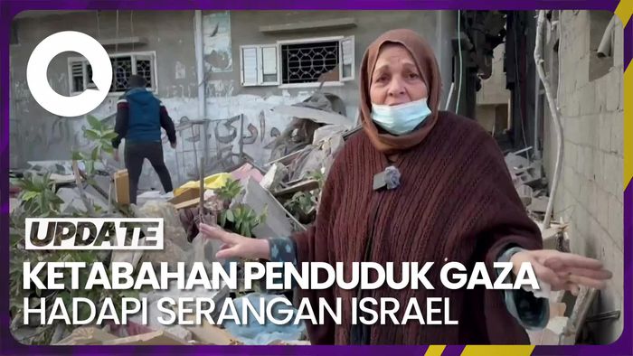 Ketabahan Warga Gaza Menghadapi Serangan Udara Israel