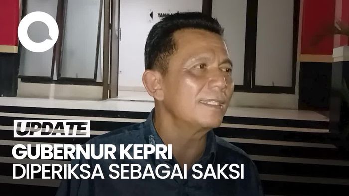 Gubernur Kepri Dicecar 14 Pertanyaan Terkait Kasus Dugaan Honorer Fiktif