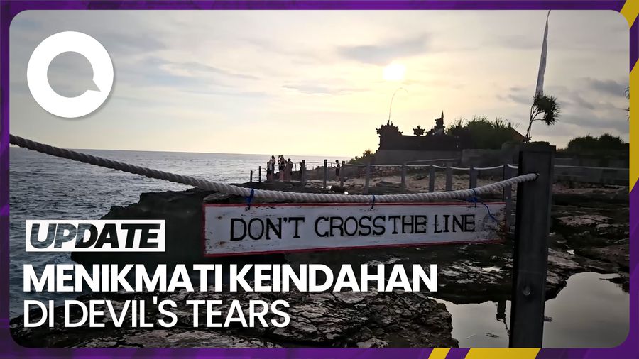 Menikmati Wisata Devils Tears Spot di Kepulauan Nusa Penida