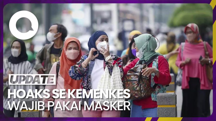 Klarifikasi Kemenkes Soal SE Wajib Pakai Masker Gegara Kasus Covid-19 Naik