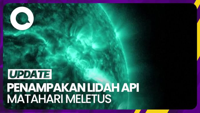 Momen Lidah Api Matahari Meletus, Berpotensi Berdampak pada Bumi