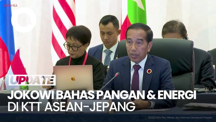 Jokowi Pimpin KTT ASEAN-Jepang, Bahas Penguatan Ketahanan Pangan-Energi