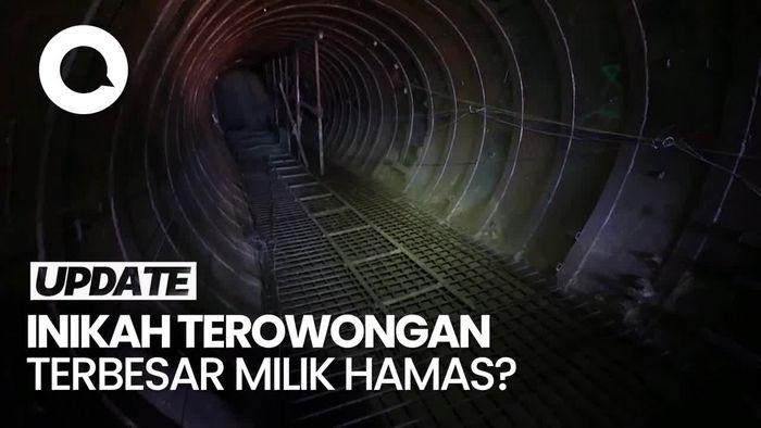 Israel Klaim Temukan Terowongan Hamas Terbesar, Ini Wujudnya