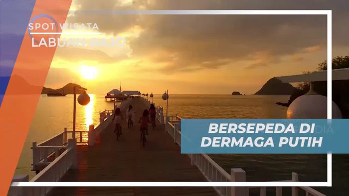 Bersepeda Menyusuri Dermaga Putih Labuan Bajo