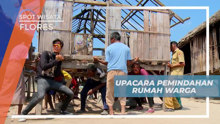 Doa Untuk Keselaman, Tradisi Pemindahan Rumah Warga di Flores