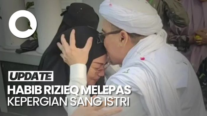 Lepas Kepergian Istri, Habib Rizieq Kenang 36 Tahun Hidup Bersama
