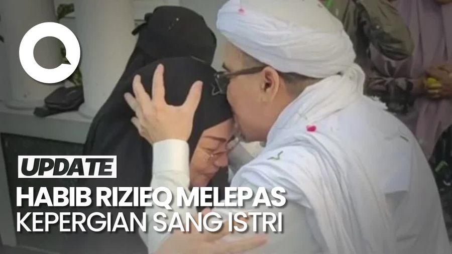 Lepas Kepergian Istri, Habib Rizieq Kenang 36 Tahun Hidup Bersama