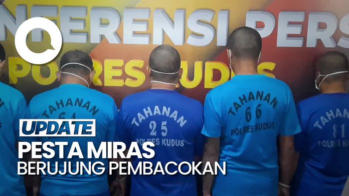 Pesta Miras Berujung Pembacokan di Kudus, 1 Orang Diamankan