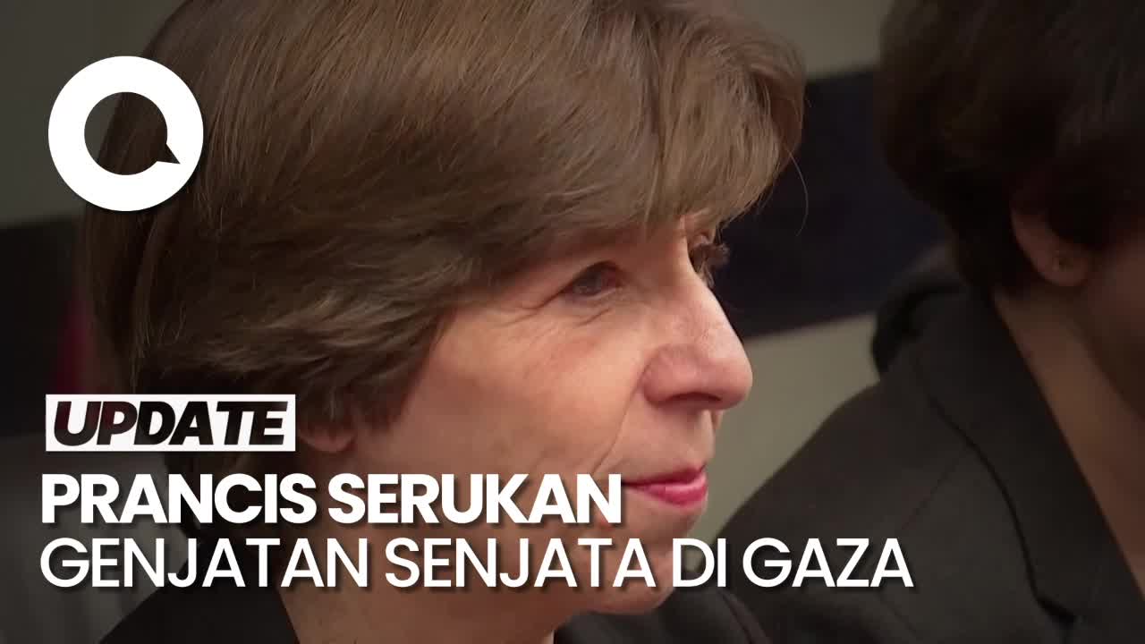 Menlu Prancis Tegas Serukan Israel Lakukan Gencatan Senjata