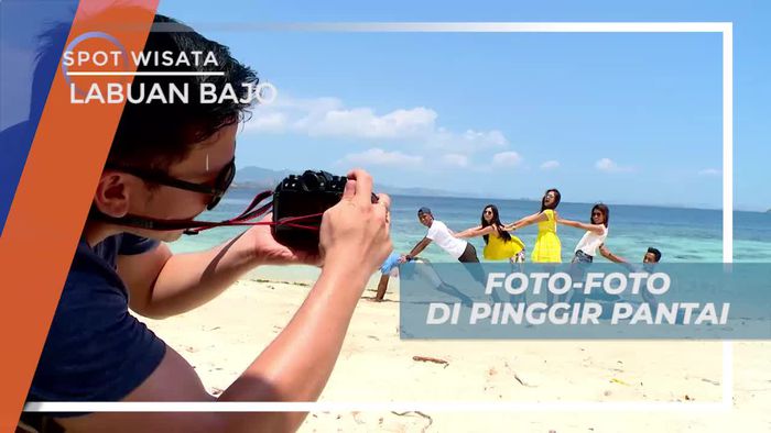 Mengabadikan Momen Dengan Berfoto di Pantai Pulau Kelor Labuan Bajo