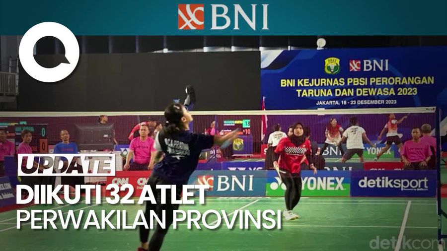 BNI Kejurnas PBSI Dimulai, 610 Atlet Berlomba Sabet Juara!