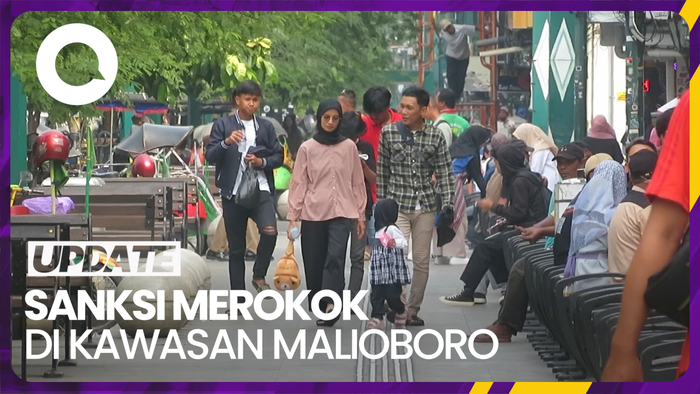 Merokok di Kawasan Pedestrian Malioboro Bakal Dapat Kartu Kuning