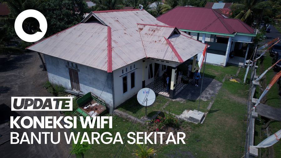 WiFi Menopang Pendidikan dan Perekonomian Warga Desa Gorua