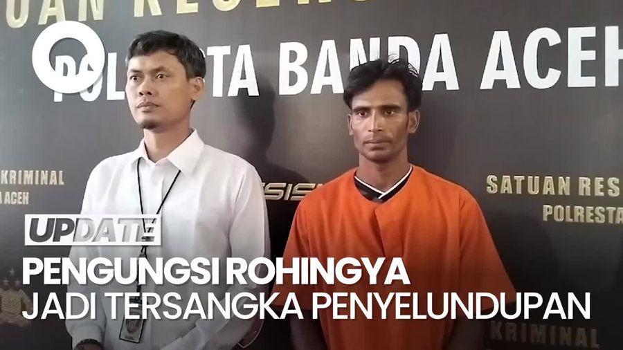 Tampang Tersangka Penyelundupan 136 Imigran Rohingya ke Aceh