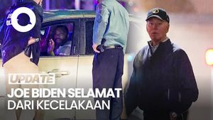 Iring-iringan Pengawal Presiden Joe Biden Ditabrak Mobil!