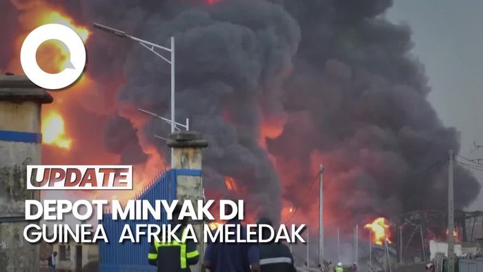 Depot Minyak di Guinea Meledak, 8 Orang Tewas