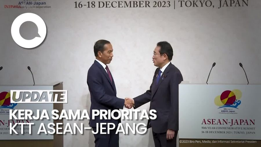 Poin-poin Kerja Sama Prioritas yang Jadi Kepentingan RI di KTT ASEAN-Jepang