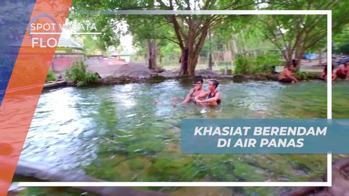 Mengobati Penyakit Kulit, Salah Satu Khasiat Berendam di Air Panas Mengeruda Flores