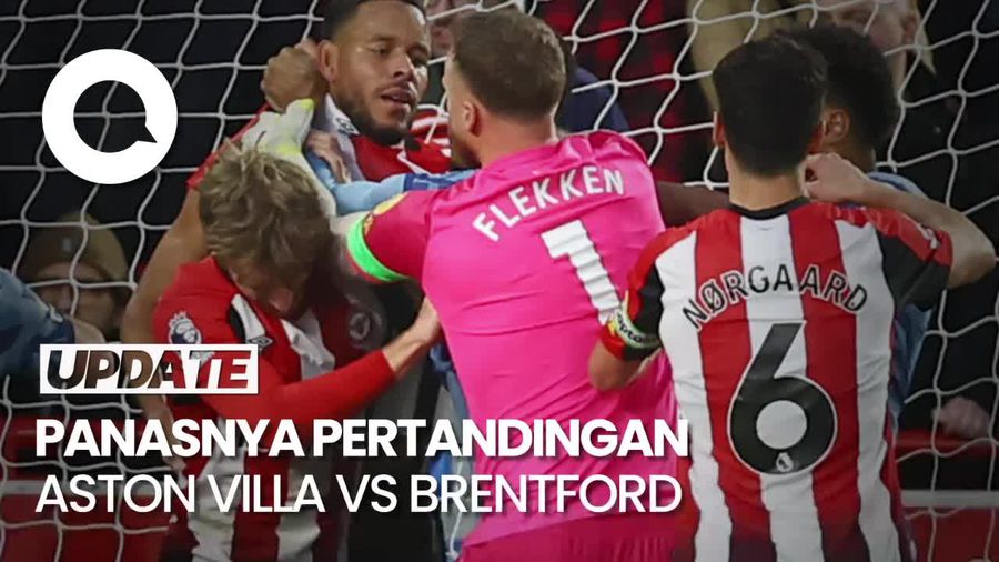 Laga Panas Aston Villa Vs Brentford Berakhir 2-1