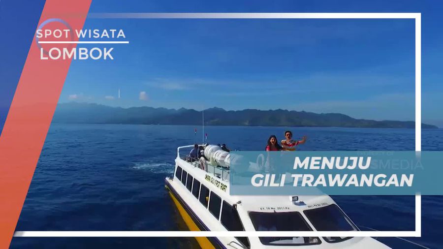 Berperahu Melewati Pulau-pulau Kecil Cantik Menuju Gili Trawangan Lombok 