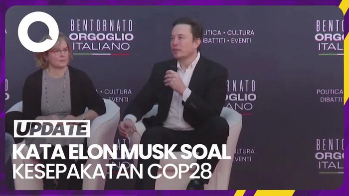 Elon Musk Tanggapi Kesepakatan COP28: Jangan Benci Gas dan Minyak