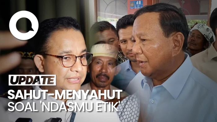 Balasan Kubu Prabowo Subianto ke Anies Baswedan soal Ndasmu Etik