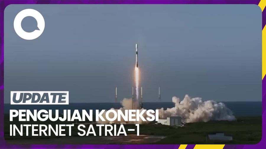 Hasil Uji Koneksi Internet Satria-1 Tembus 10 Mbps