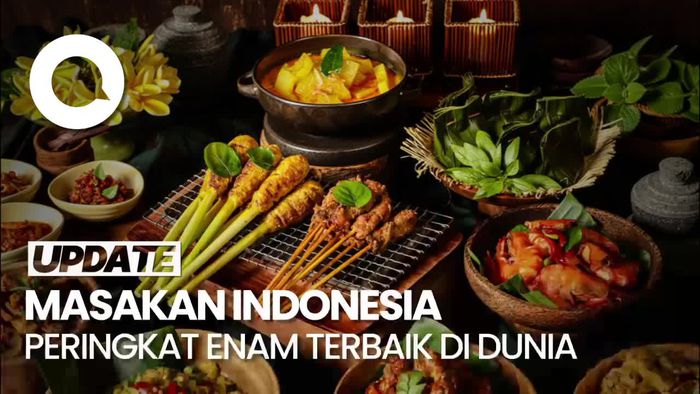 Indonesia Peringkat 6 Negara dengan Masakan Terbaik Dunia Versi Taste Atlas