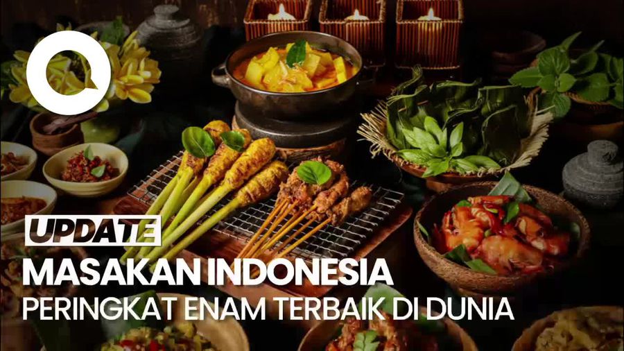 Indonesia Peringkat 6 Negara dengan Masakan Terbaik Dunia Versi Taste Atlas