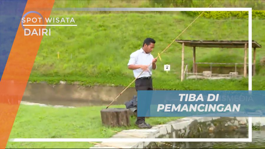 Menuju Tempat Pemancingan Ikan di Taman Simalem, Sidikalang