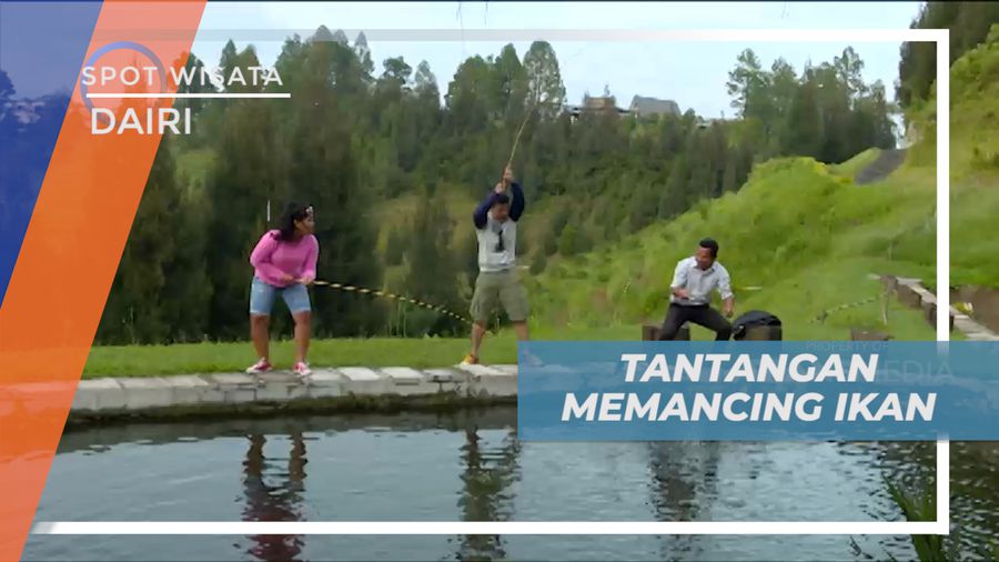 Seru-seruan Adu Ketangkasan Memancing Ikan, Sidikalang