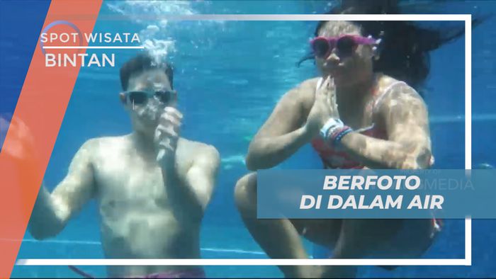 Cekrak-cekrek, Abadikan Momen Seru di Bawah Air, Bintan
