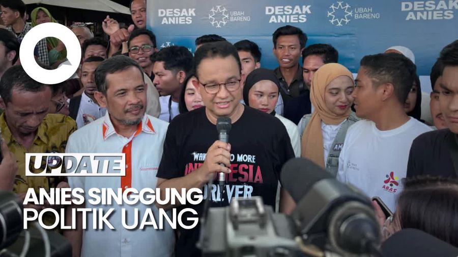Anies Singgung soal Politik Uang: Hormati Hak Pilih Masyarakat