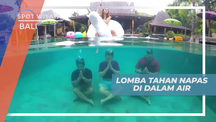 Adu Tangkas Lomba Tahan Nafas di Dalam Air, Bali