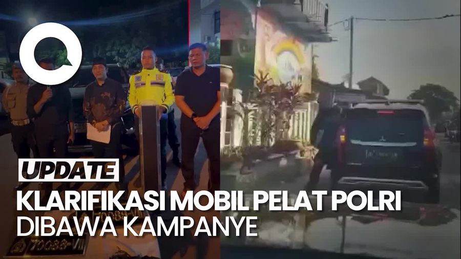 Polisi Tindak Mobil Pelat Polri yang Dipakai Kampanye, Ini Klarifikasinya