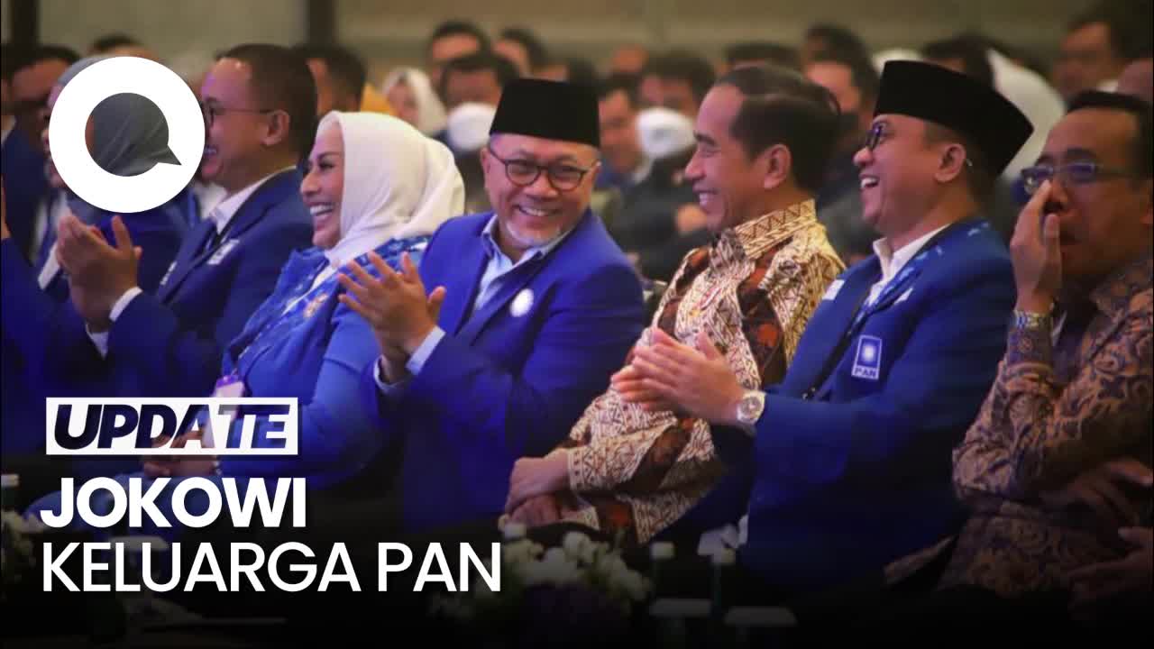 Zulhas Sebut Jokowi Sudah Jadi Keluarga Pan Tanpa Kta