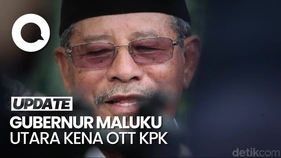 Gubernur Maluku Utara Terjaring OTT KPK