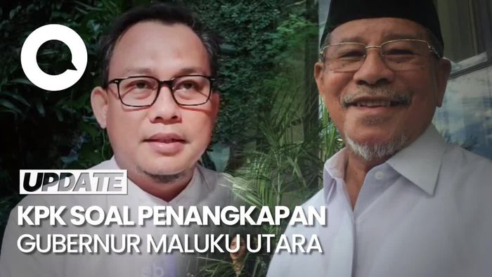 Pernyataan KPK Terkait Gubernur Maluku Utara Kena OTT
