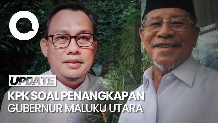 Pernyataan KPK Terkait Gubernur Maluku Utara Kena OTT