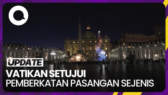 Paus Fransiskus Setuju Pemberkatan Pasangan Sesama Jenis