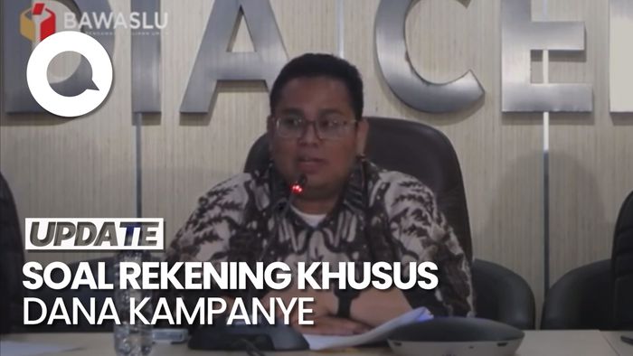 Bawaslu Imbau Peserta Pemilu Gunakan Rekening Khusus Dana Kampanye
