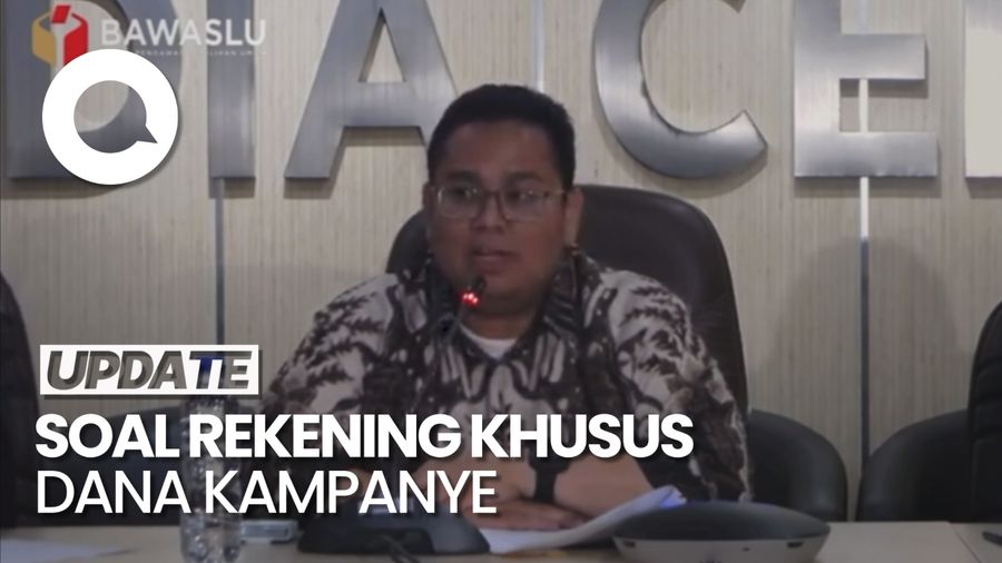 Bawaslu Imbau Peserta Pemilu Gunakan Rekening Khusus Dana Kampanye