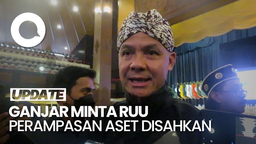 Ganjar soal RUU Perampasan Aset: Harus Segera Disahkan