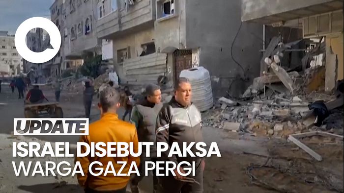 Hamas: Israel Memaksa Warga Palestina Keluar dari Gaza
