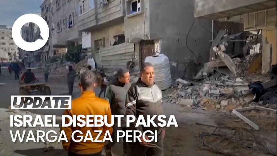 Hamas: Israel Memaksa Warga Palestina Keluar dari Gaza