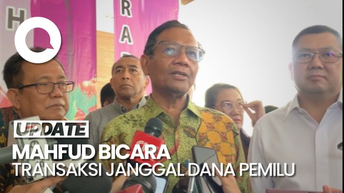 Mahfud Minta Aparat Selidiki Transaksi Janggal Dana Pemilu