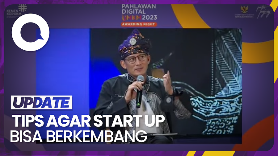 Sandiaga Uno Beri Tips Anti Gagal untuk Start Up