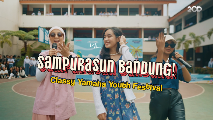Sorak Sorai Classy Yamaha Youth Festival di Bandung