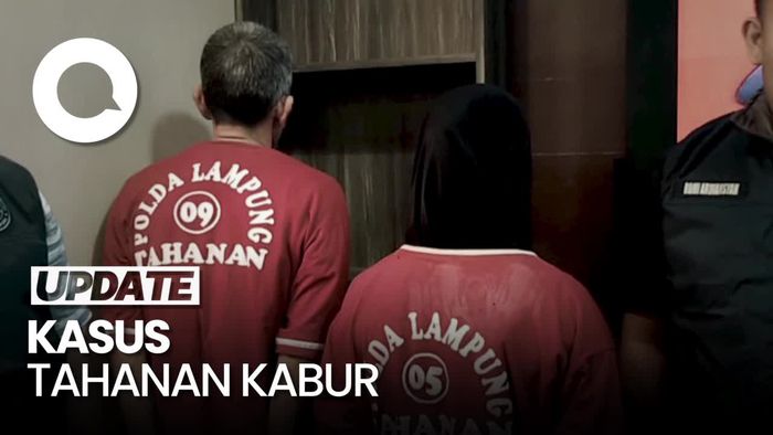 Polda Lampung Tangkap Warga Aceh yang Bantu 4 Tahanan Kabur